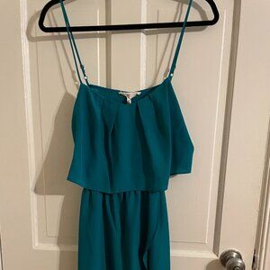 BCBGMaxAzria teal dress size small